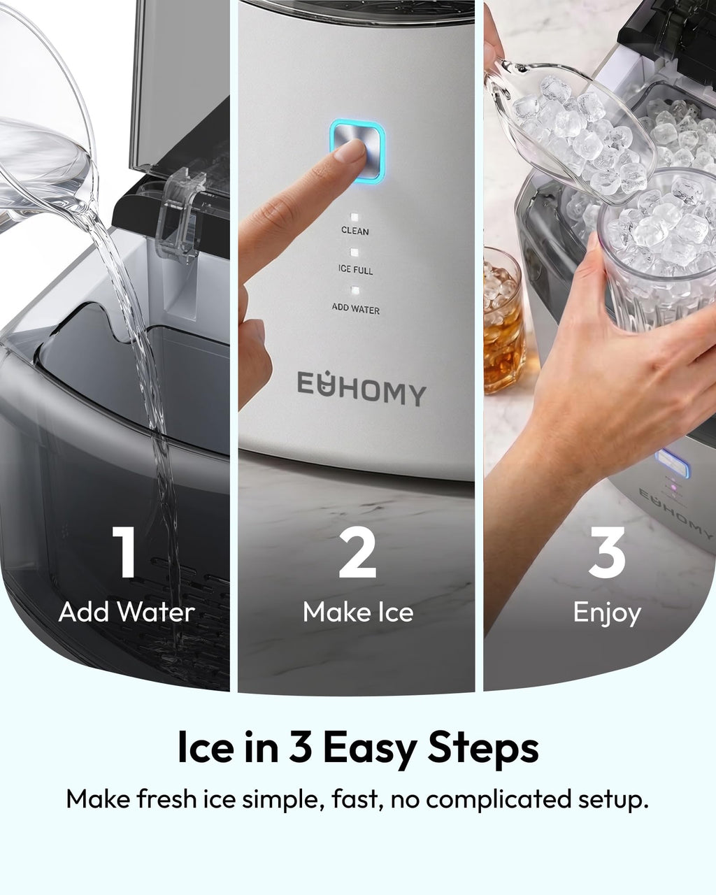Portable Nugget Ice Maker