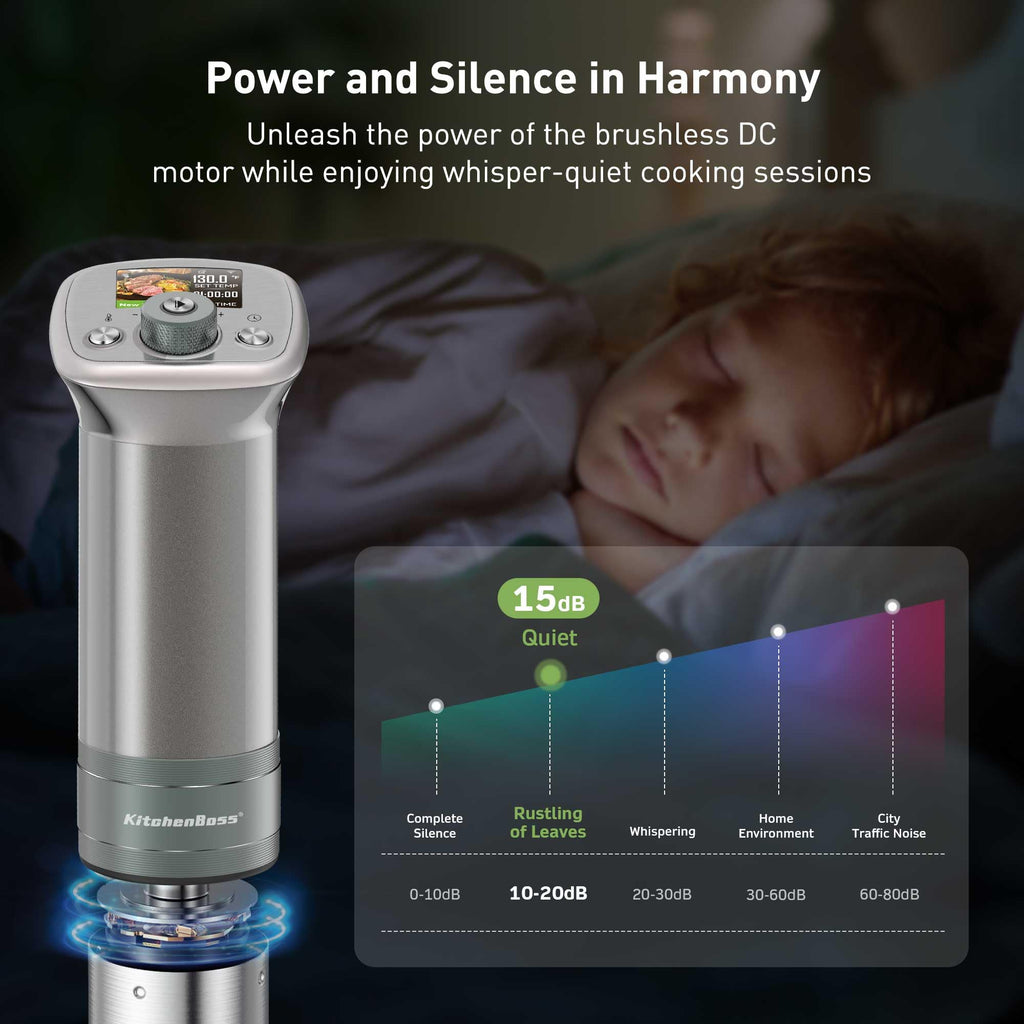 1100W Wi-Fi Sous Vide Cooker