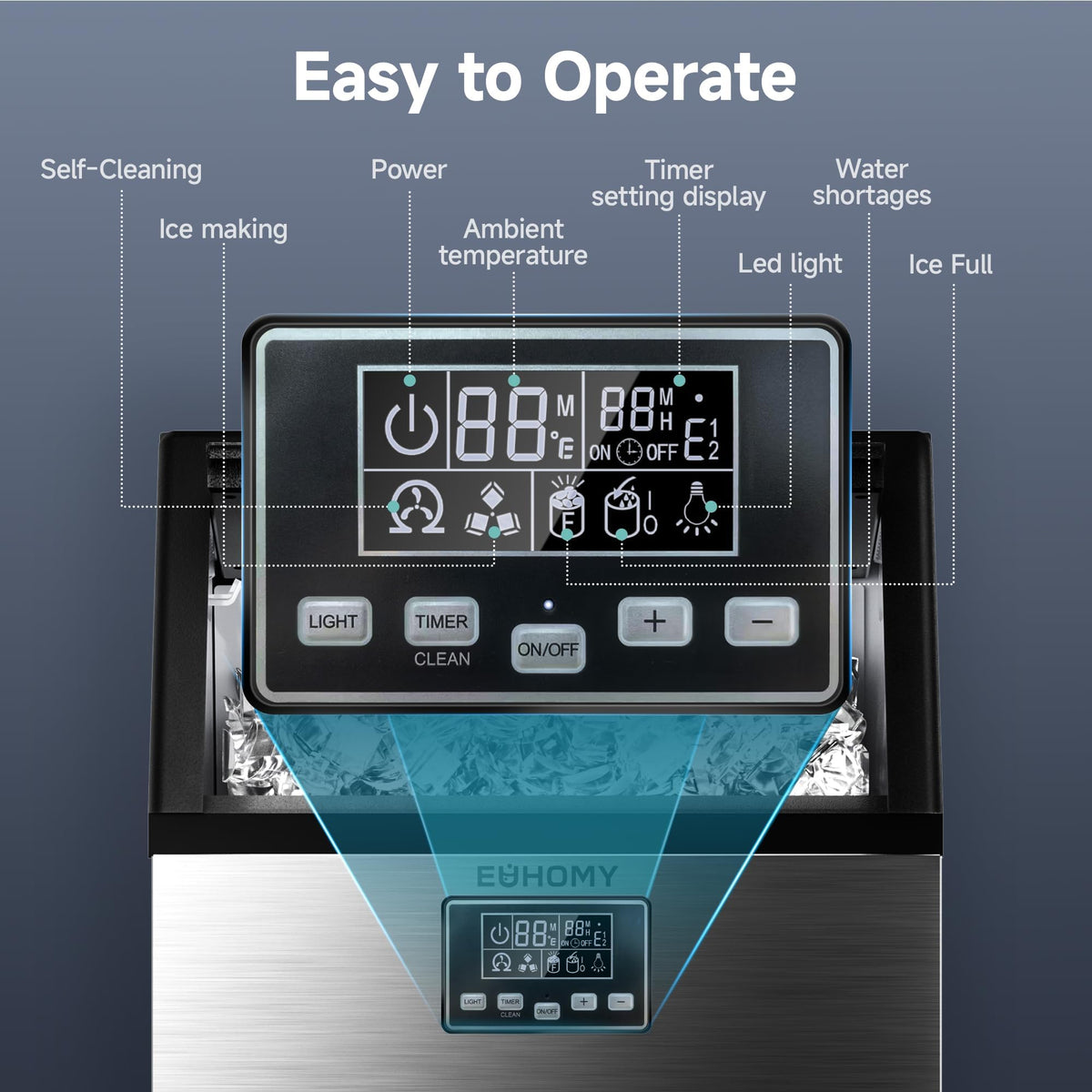 High-Capacity Ice Maker