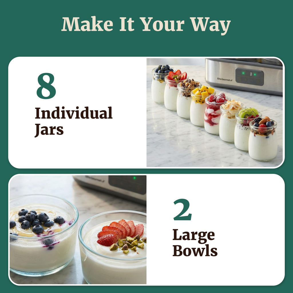 Programmable Multi-Container Yogurt Maker