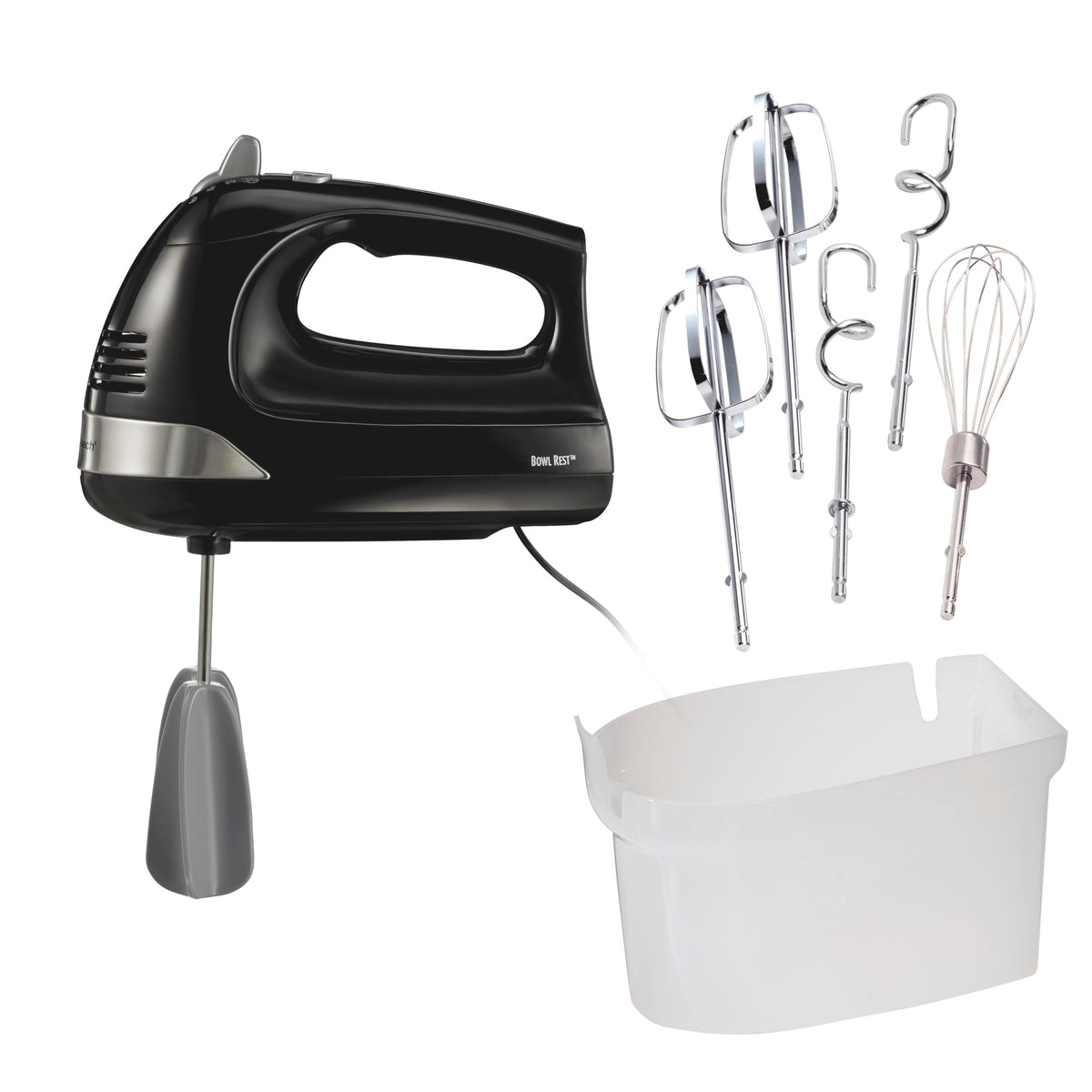 6-Speed Hand Mixer with Whisk