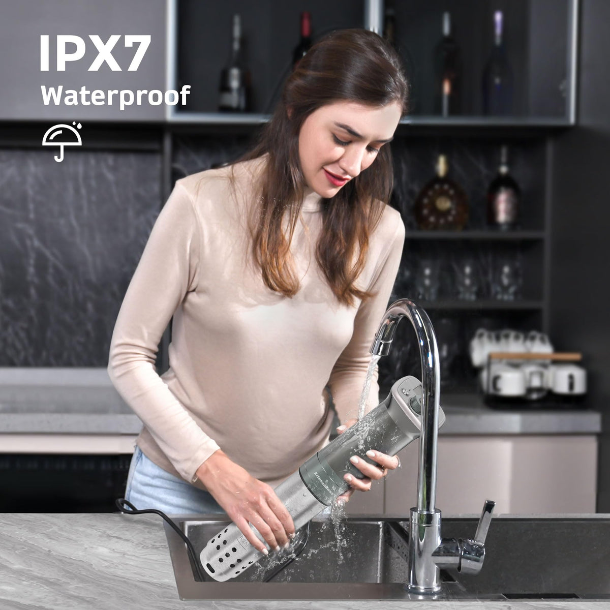 1100W Wi-Fi Sous Vide Cooker