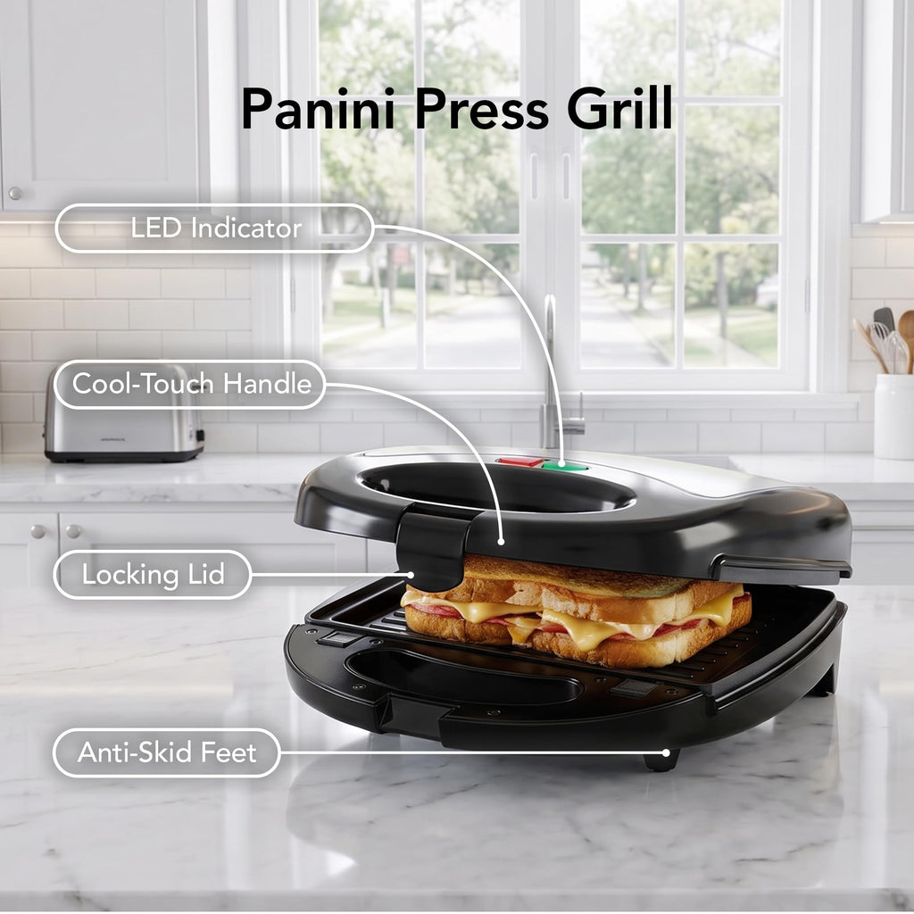 3-in-1 Sandwich, Waffle and Grill Maker