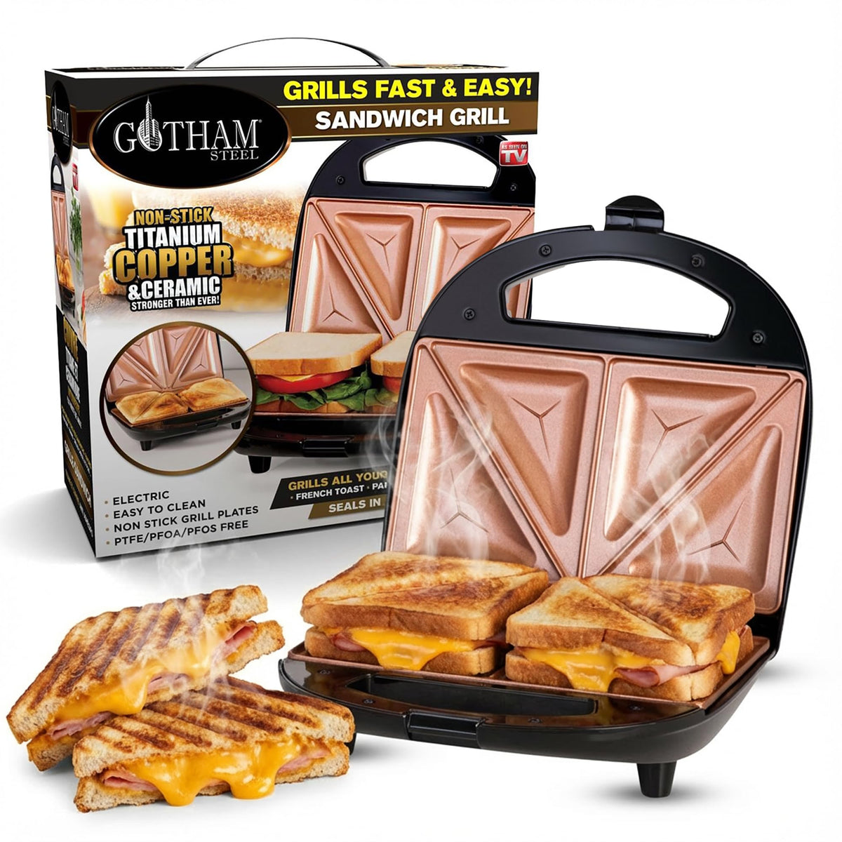 Ceramic Nonstick Sandwich Maker