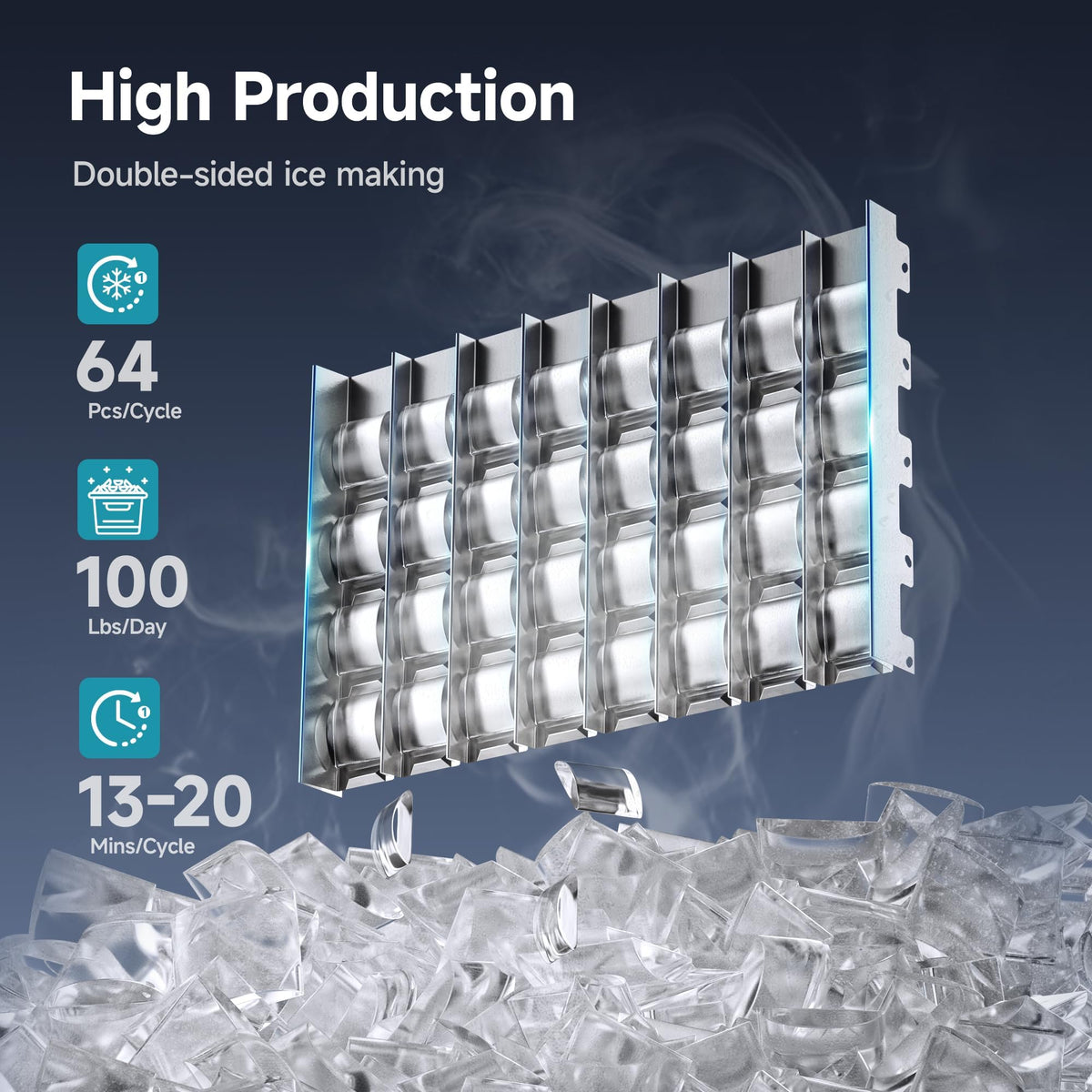 High-Capacity Ice Maker