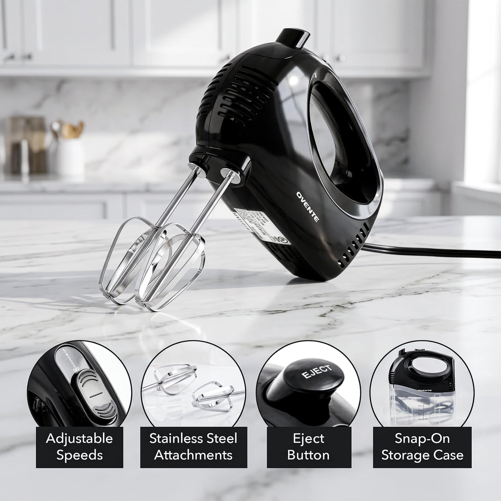 150W 5-Speed Hand Mixer