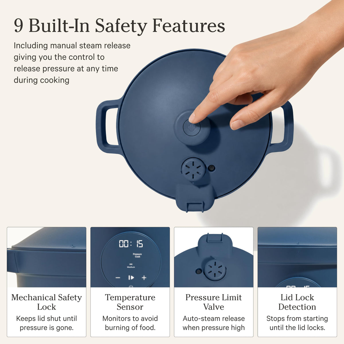 4-in-1 Pressure Multi Cooker
