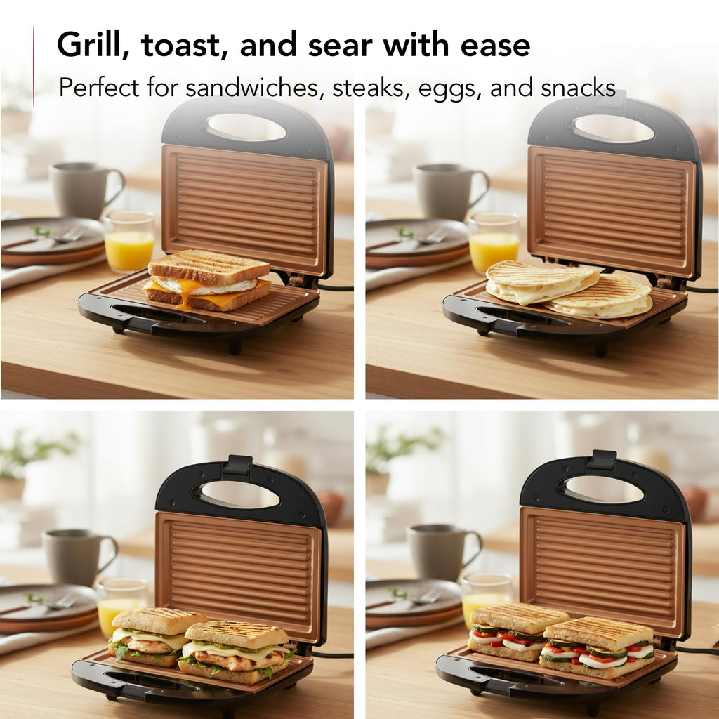 Compact Electric Panini Press