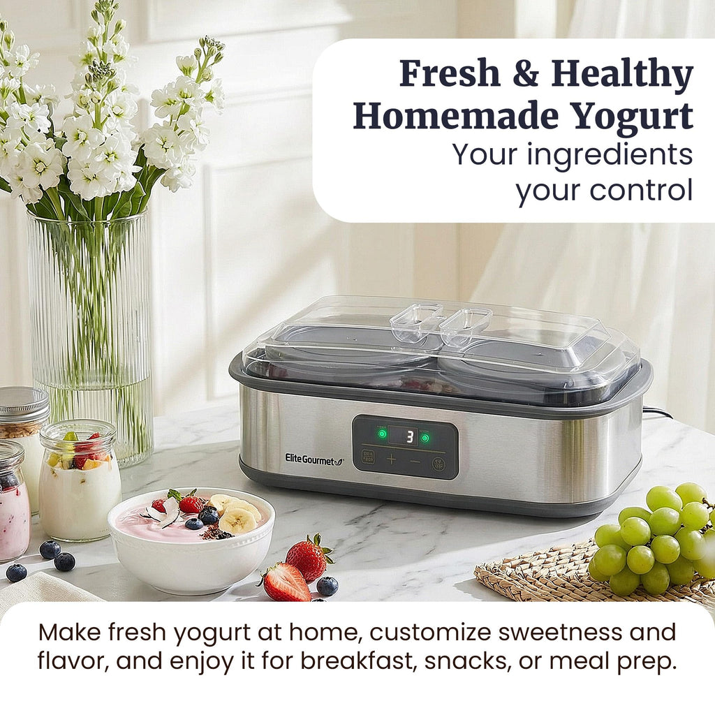 Programmable Multi-Container Yogurt Maker