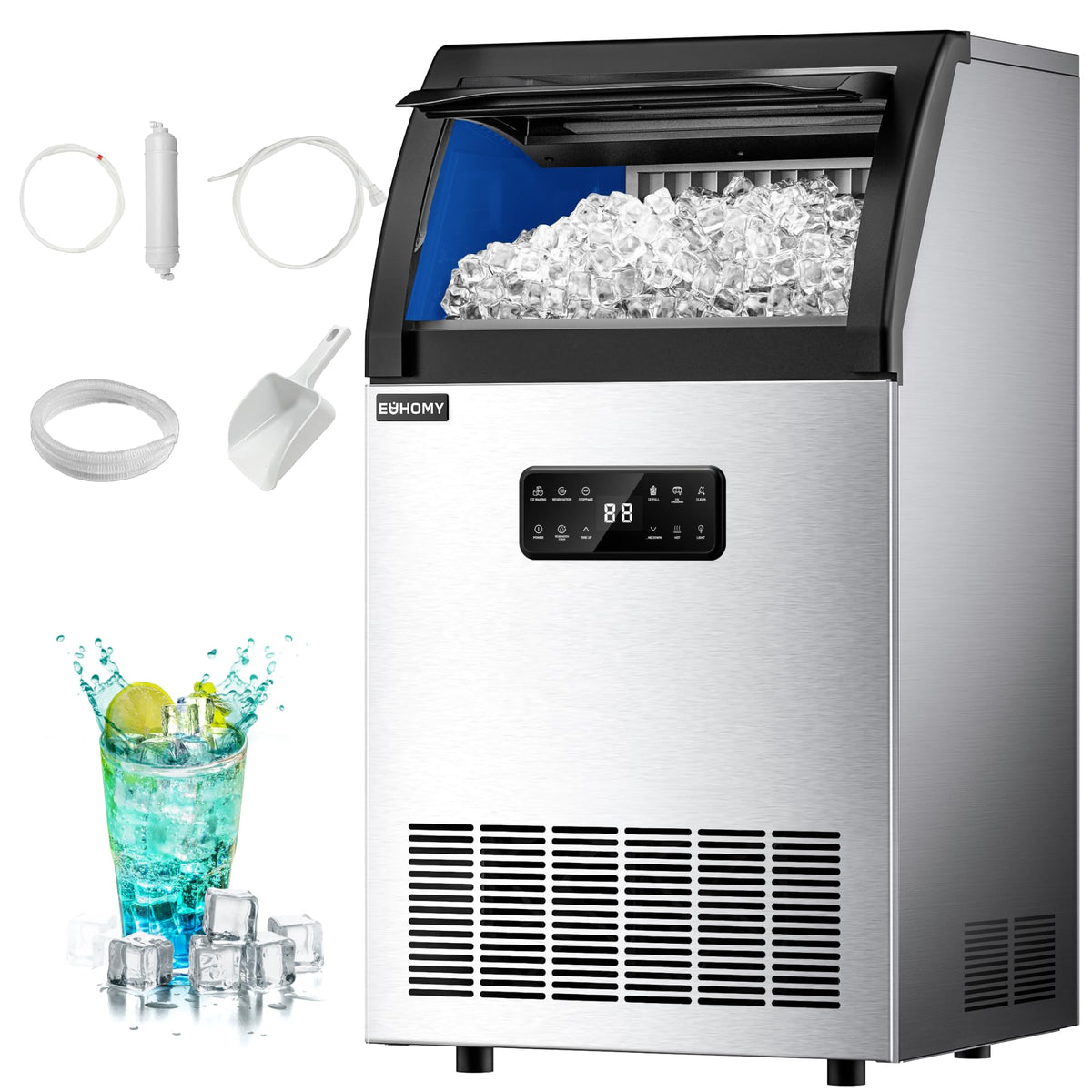 High-Capacity Ice Maker
