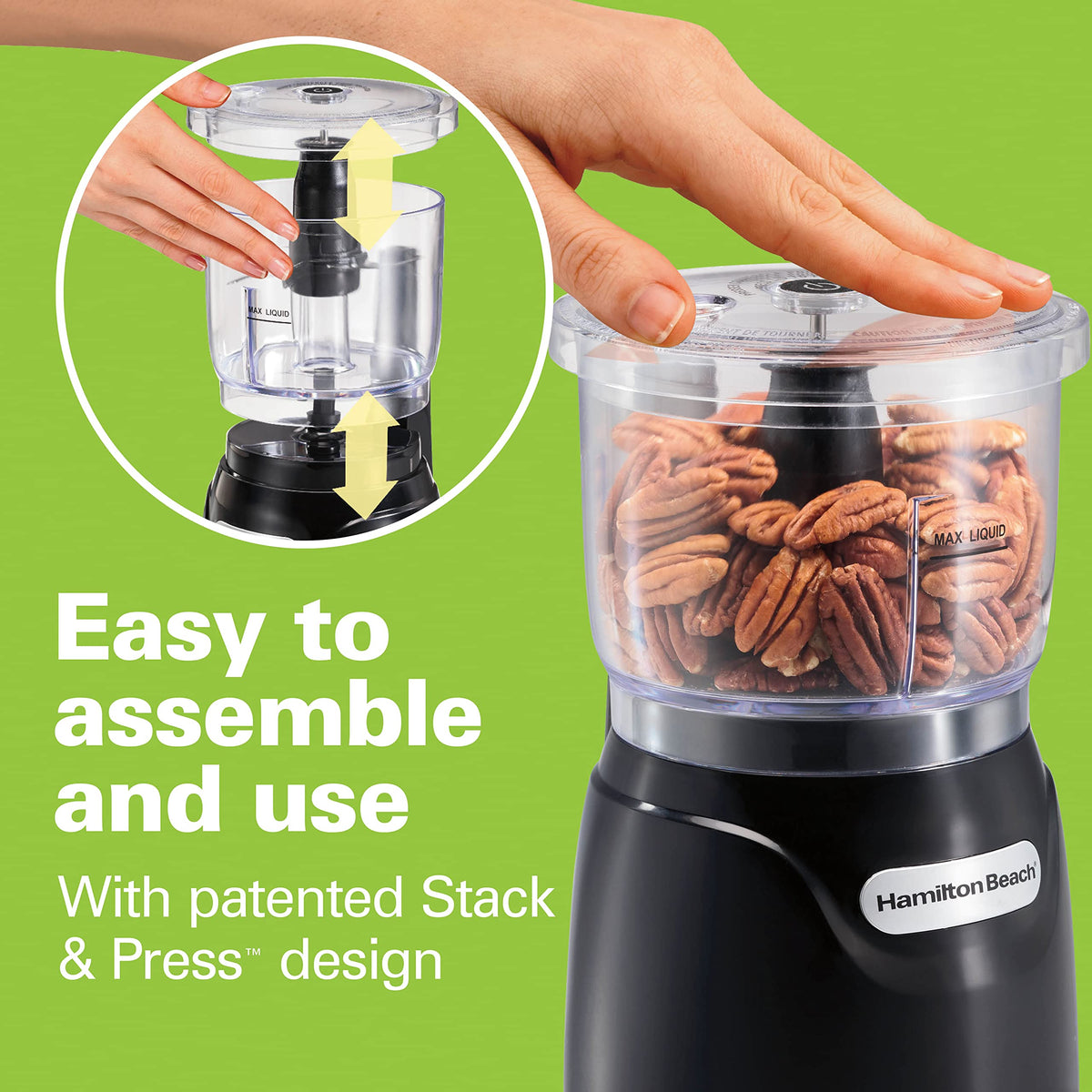 3-Cup Mini Food Processor