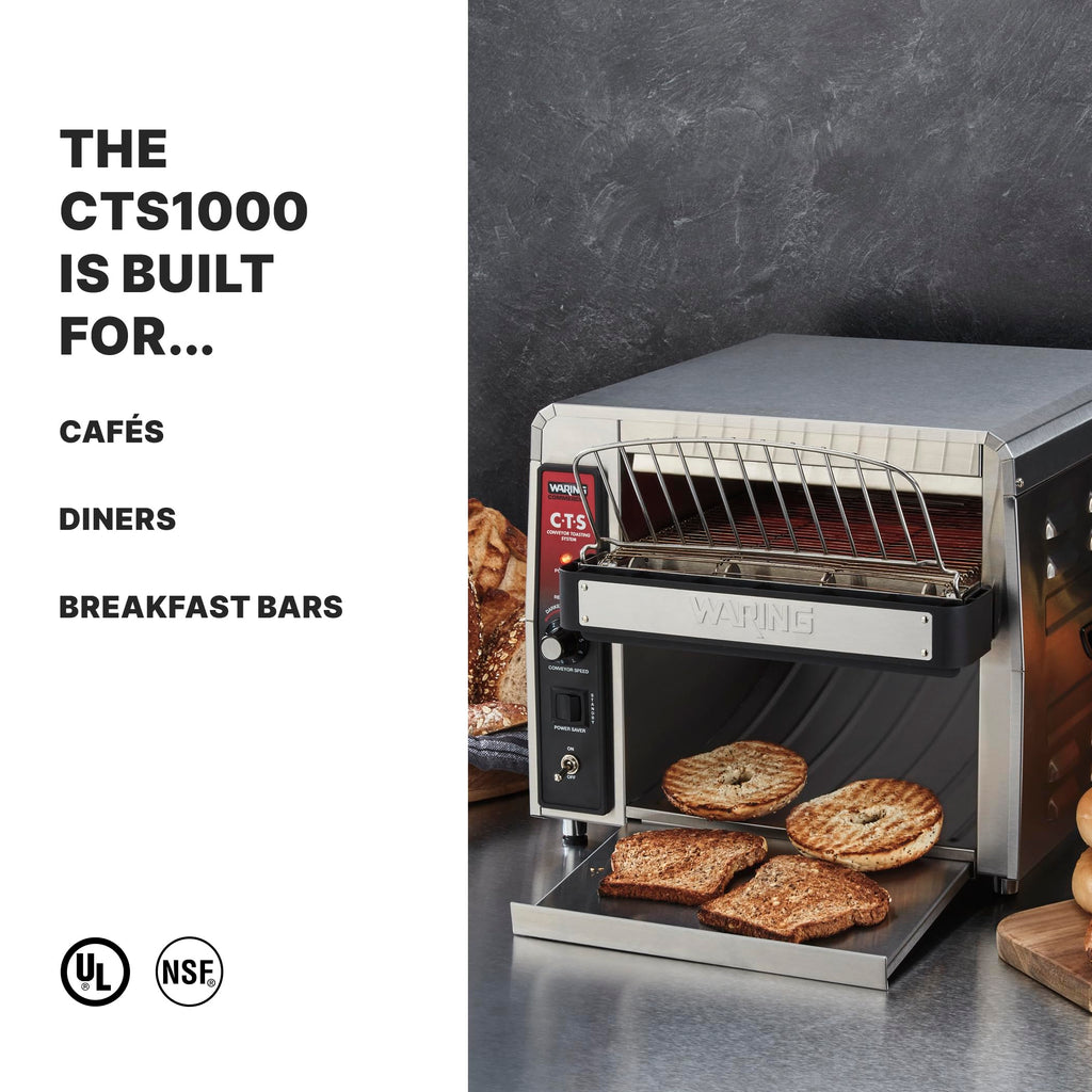 High-Capacity Commercial Conveyor Toaster