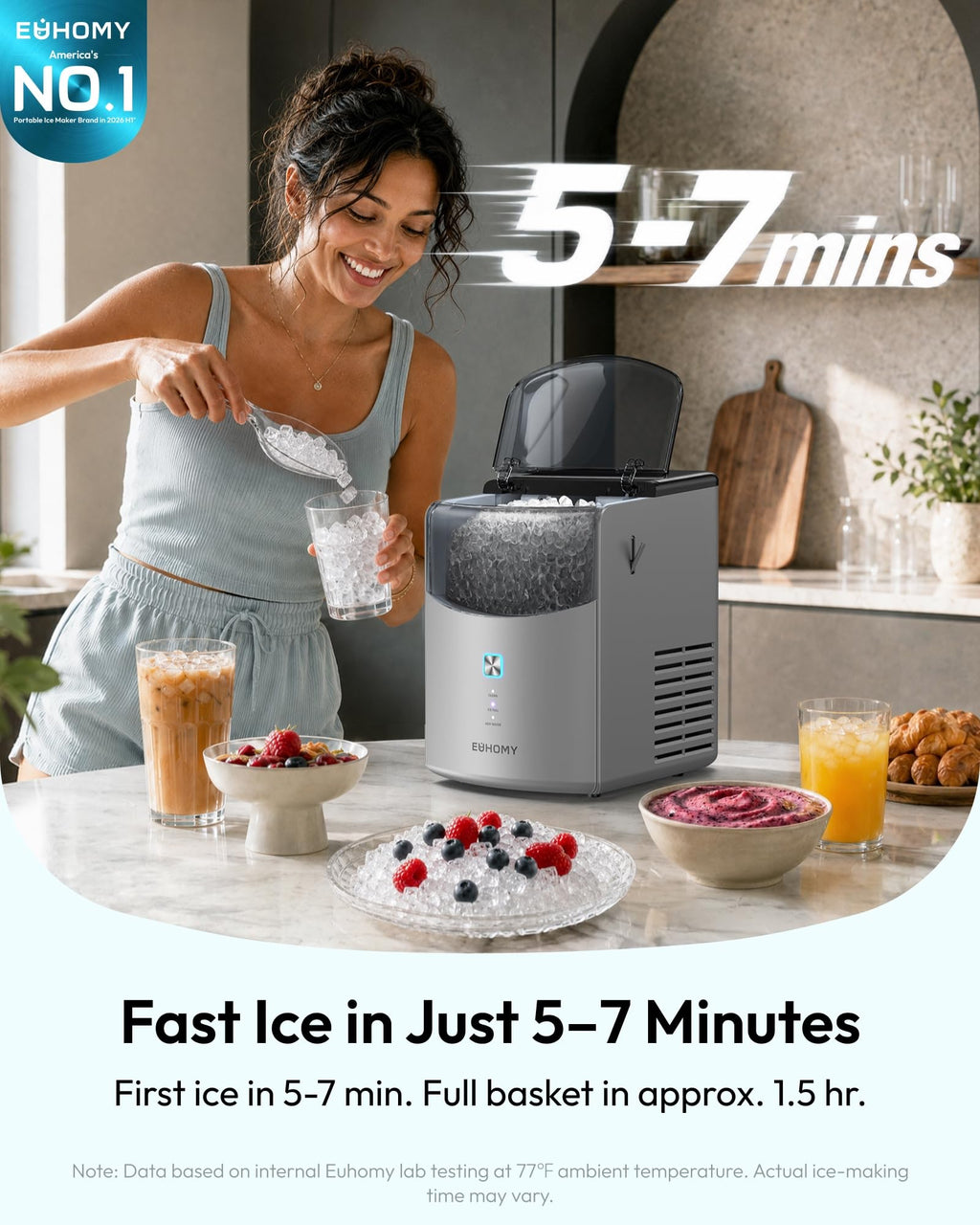 Portable Nugget Ice Maker