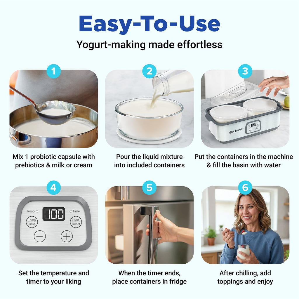 Programmable Probiotic Yogurt Maker
