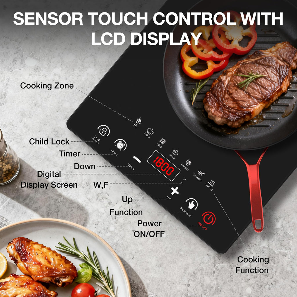 Portable Electric Cooktop