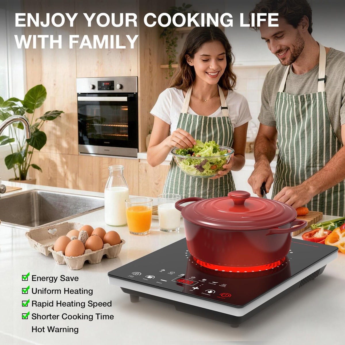 Portable Electric Cooktop