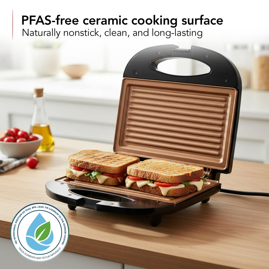 Compact Electric Panini Press