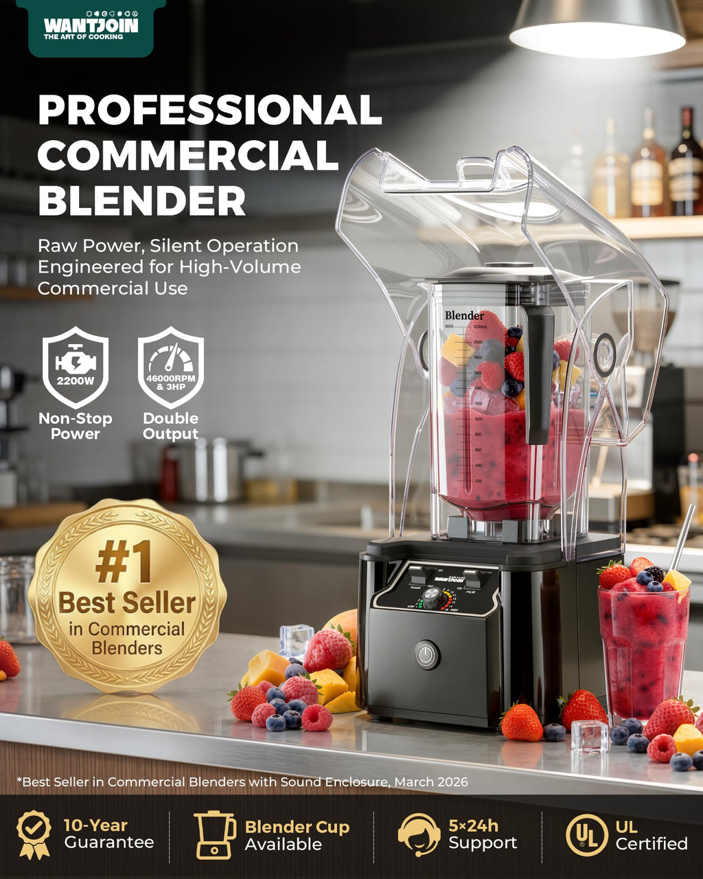 Quiet Commercial Blender