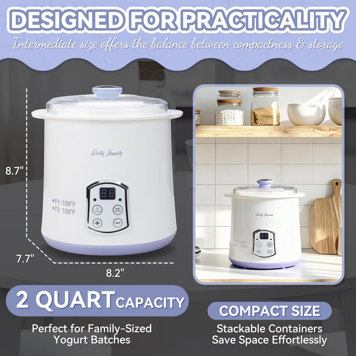 2-Quart Greek Yogurt Maker