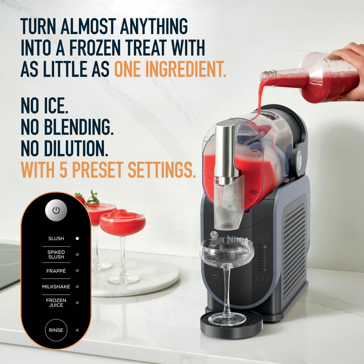 Dual-Tank Frozen Drink Maker