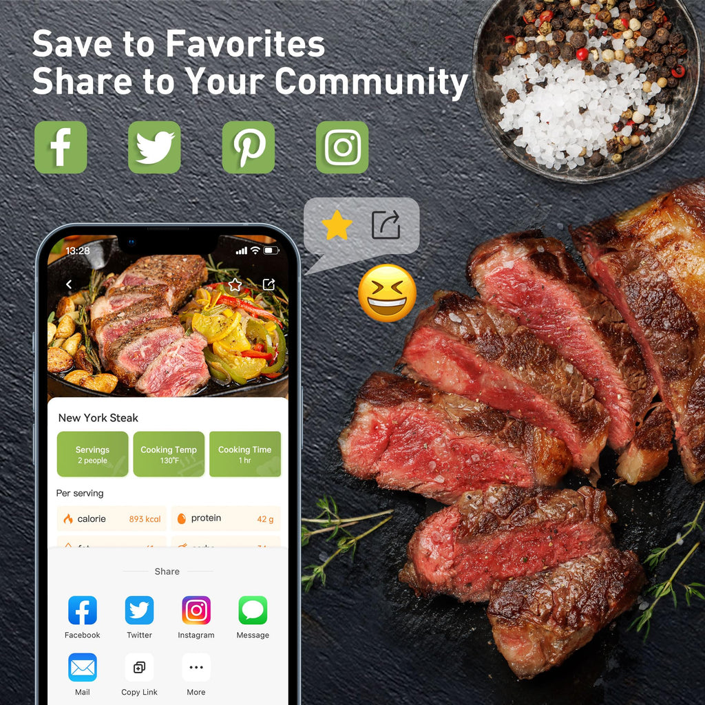 1100W Wi-Fi Sous Vide Cooker